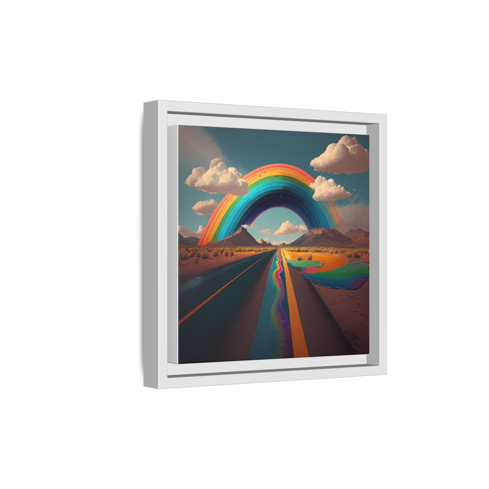Road to Color, Art Print — Colorful Modern Wall Canvas