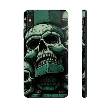 Metallic Chrome Skulls and classic Designed 15 Tough Phone Cases