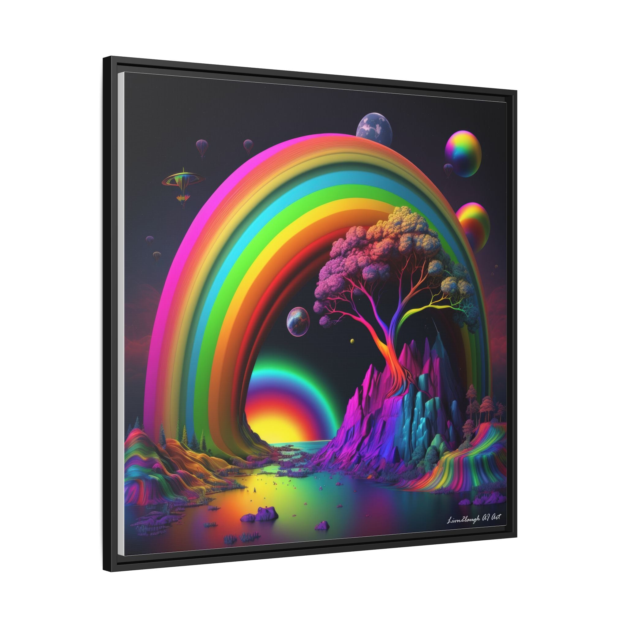 Arc of Infinite Wonder, Art Print — Colorful Modern Wall Canvas
