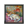 Mosaic Dreams: A Cat’s Serenity, Jewelry- Stash- Collection Box