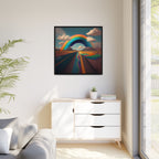 Road to Color, Art Print — Colorful Modern Wall Canvas
