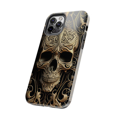 Metallic Chrome Skulls and Classic Designed 8 Tough Phone Cases