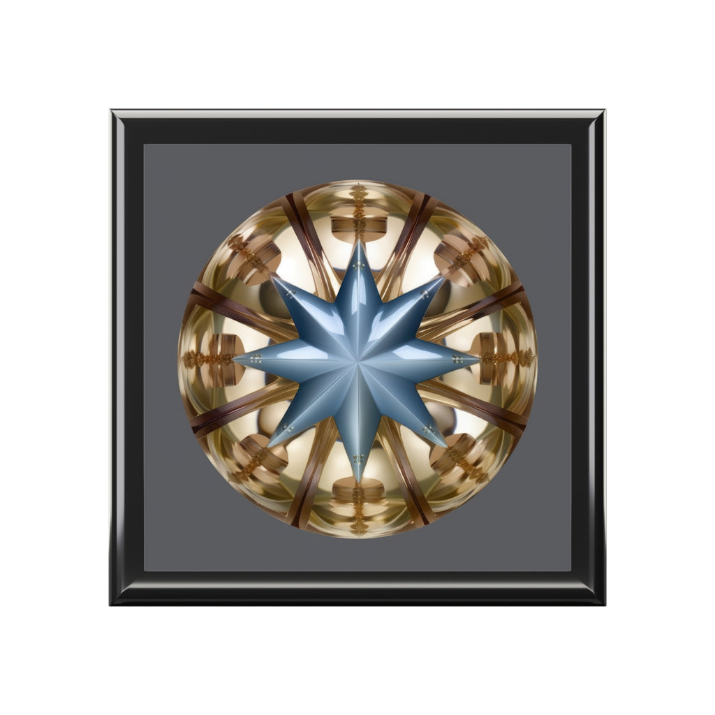 Radiant Starburst Orb, Jewelry- Stash -Collection Box