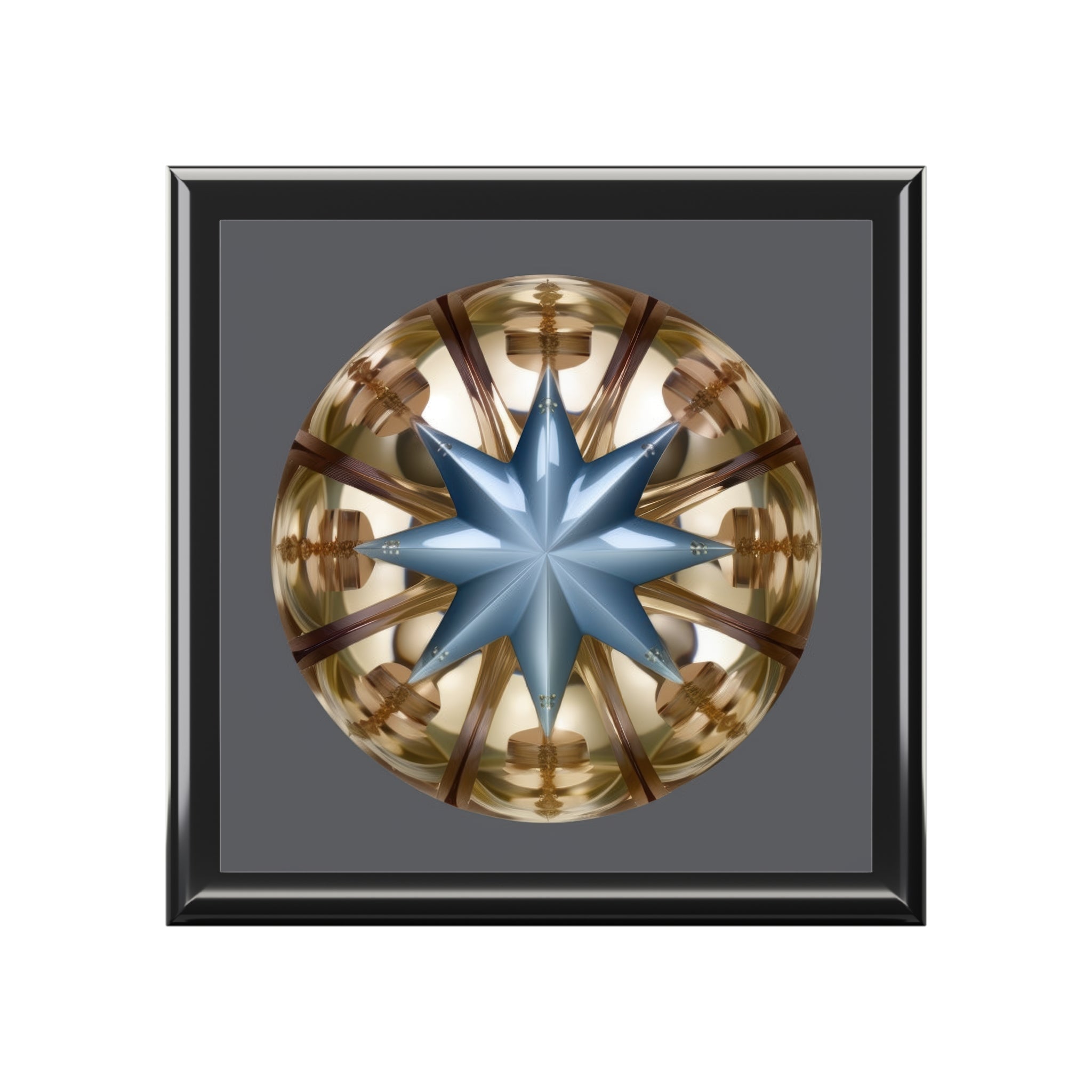 Radiant Starburst Orb, Jewelry- Stash -Collection Box