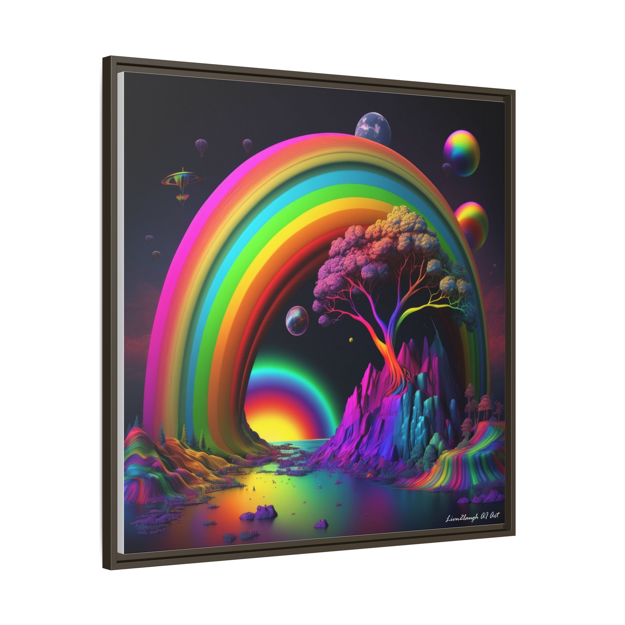 Arc of Infinite Wonder, Art Print — Colorful Modern Wall Canvas