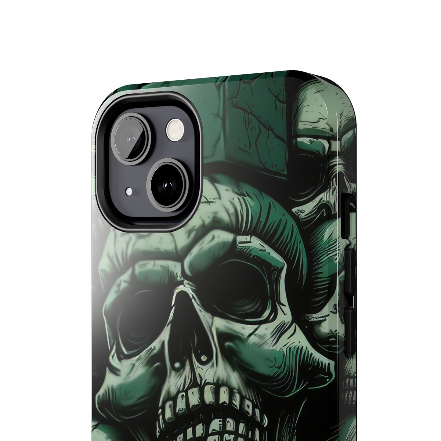 Metallic Chrome Skulls and classic Designed 15 Tough Phone Cases