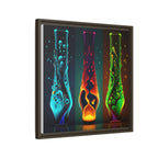 Three States of Flow, Art Print — Colorful Modern Wall Canvas