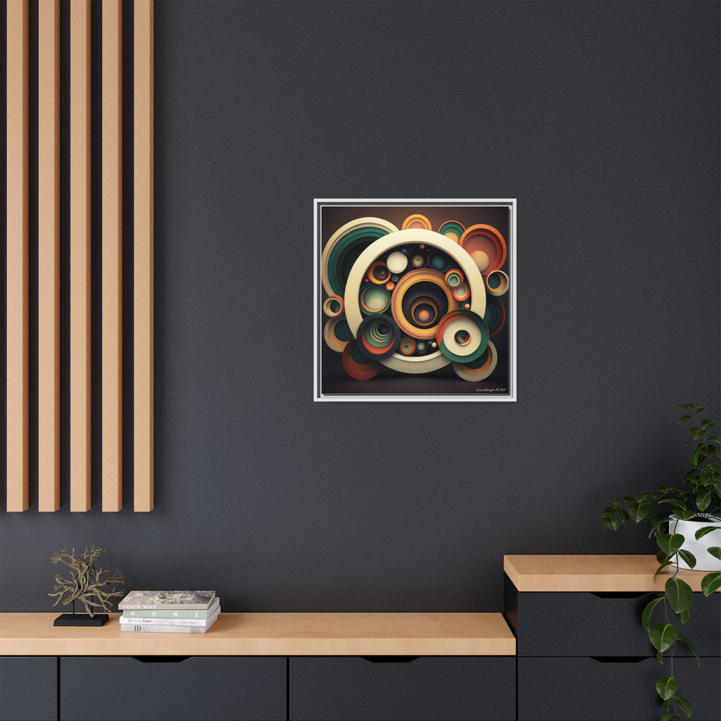 Inner Resonance, Art Print — Colorful Modern Wall Canvas