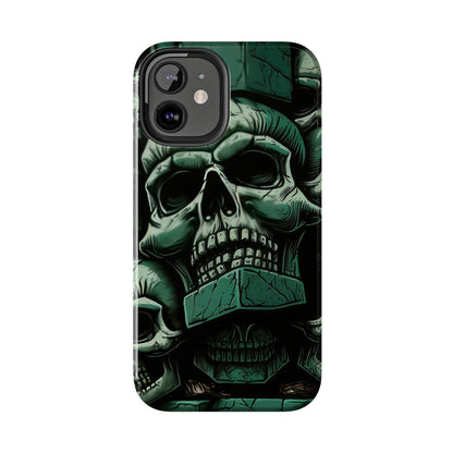 Metallic Chrome Skulls and classic Designed 15 Tough Phone Cases