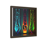 Three States of Flow, Art Print — Colorful Modern Wall Canvas