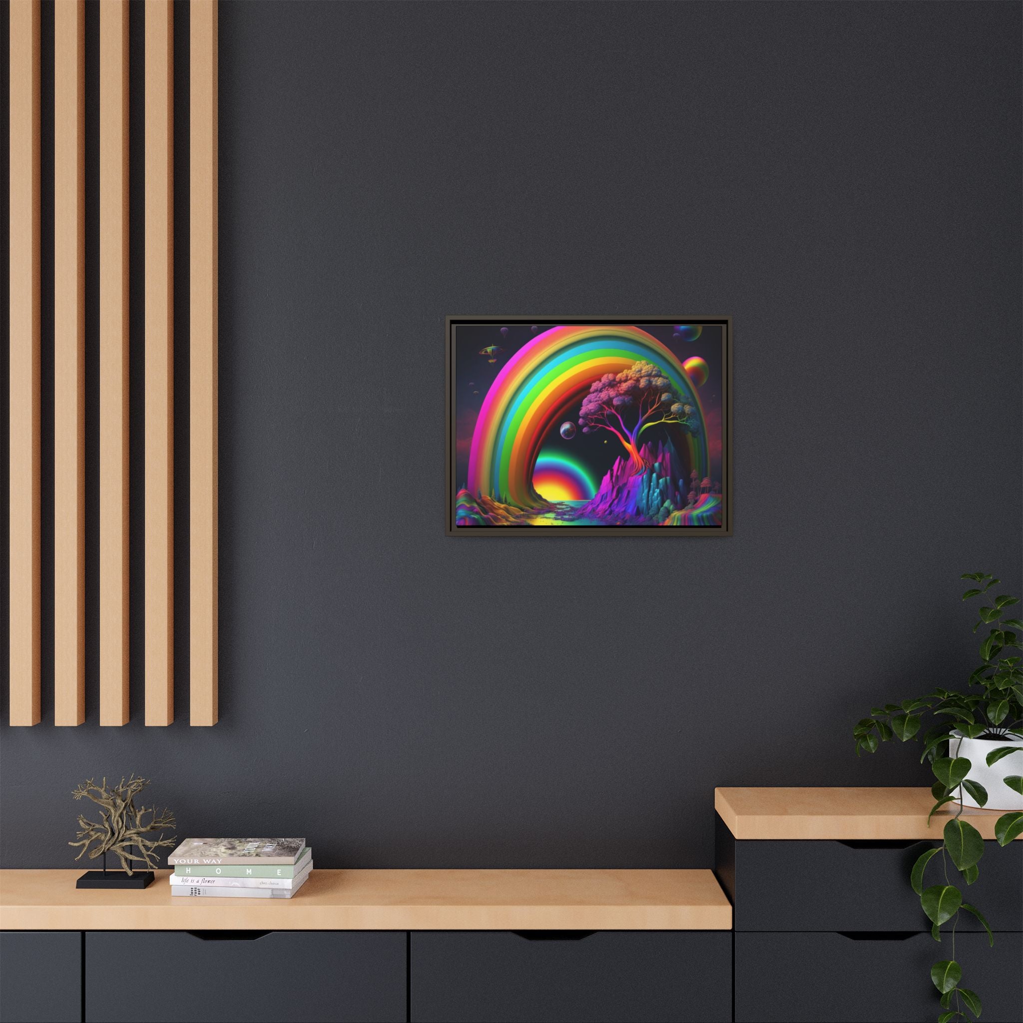 Arc of Infinite Wonder, Matte Canvas, Framed (Multi-color)