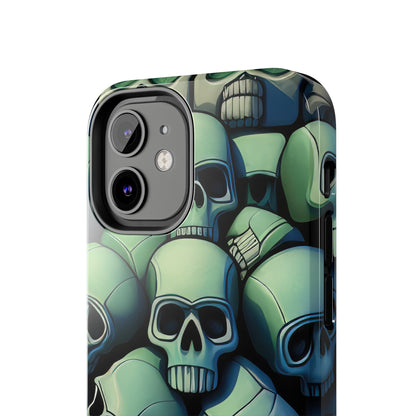 Metallic Chrome Skulls and classic Designed 10 Tough Phone Cases