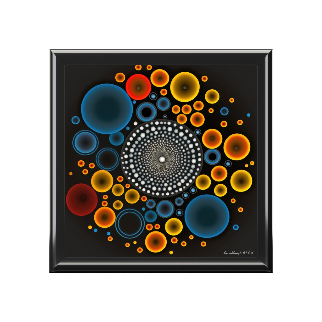 Harmonic Orbits,Jewelry- Stash -Collection Box