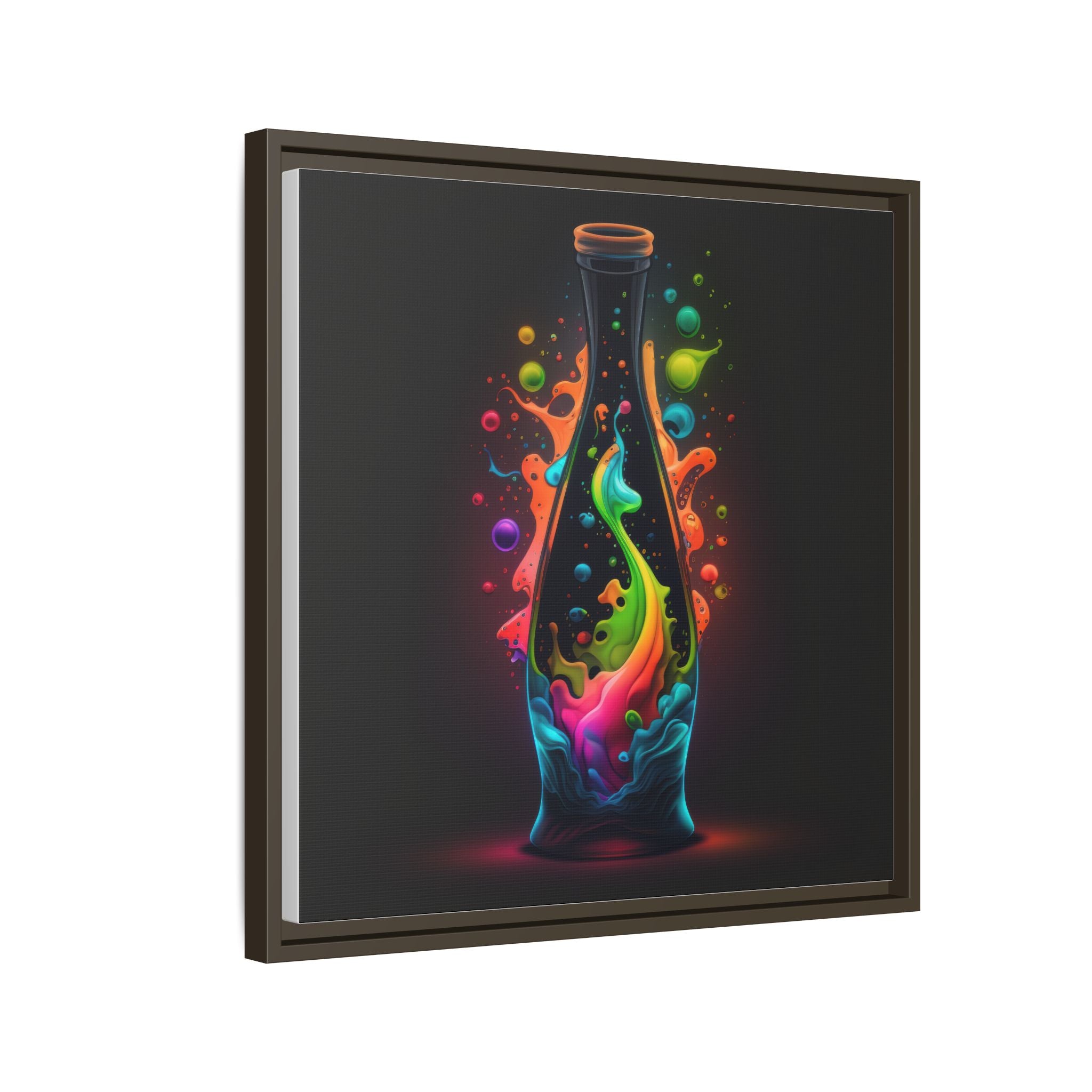Chromatic Ascent, Art Print — Colorful Modern Wall Canvas