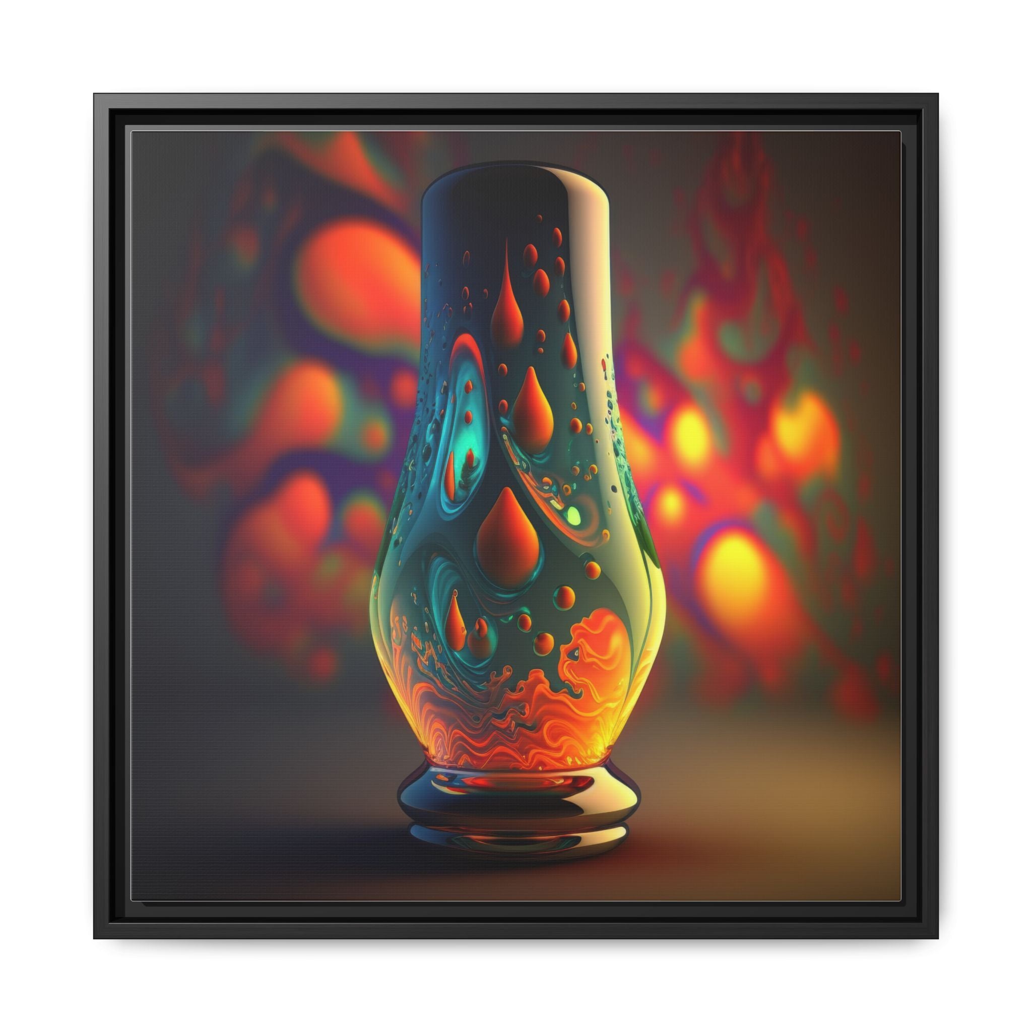 Molten Reverie, Art Print — Colorful Modern Wall Canvas