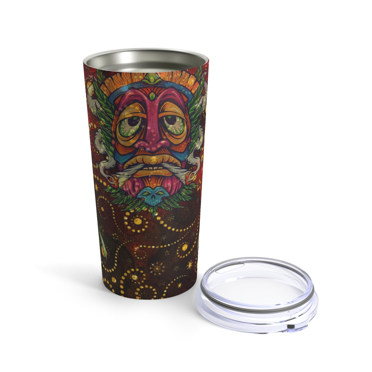 Groovy Man Marijuana Elegantly Designed 420 Weed Tumbler 20oz