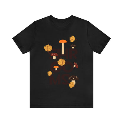 Shrooms, Unisex Jersey Short Sleeve Tee