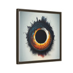 Eclipse of Industry, Art Print — Colorful Modern Wall Canvas