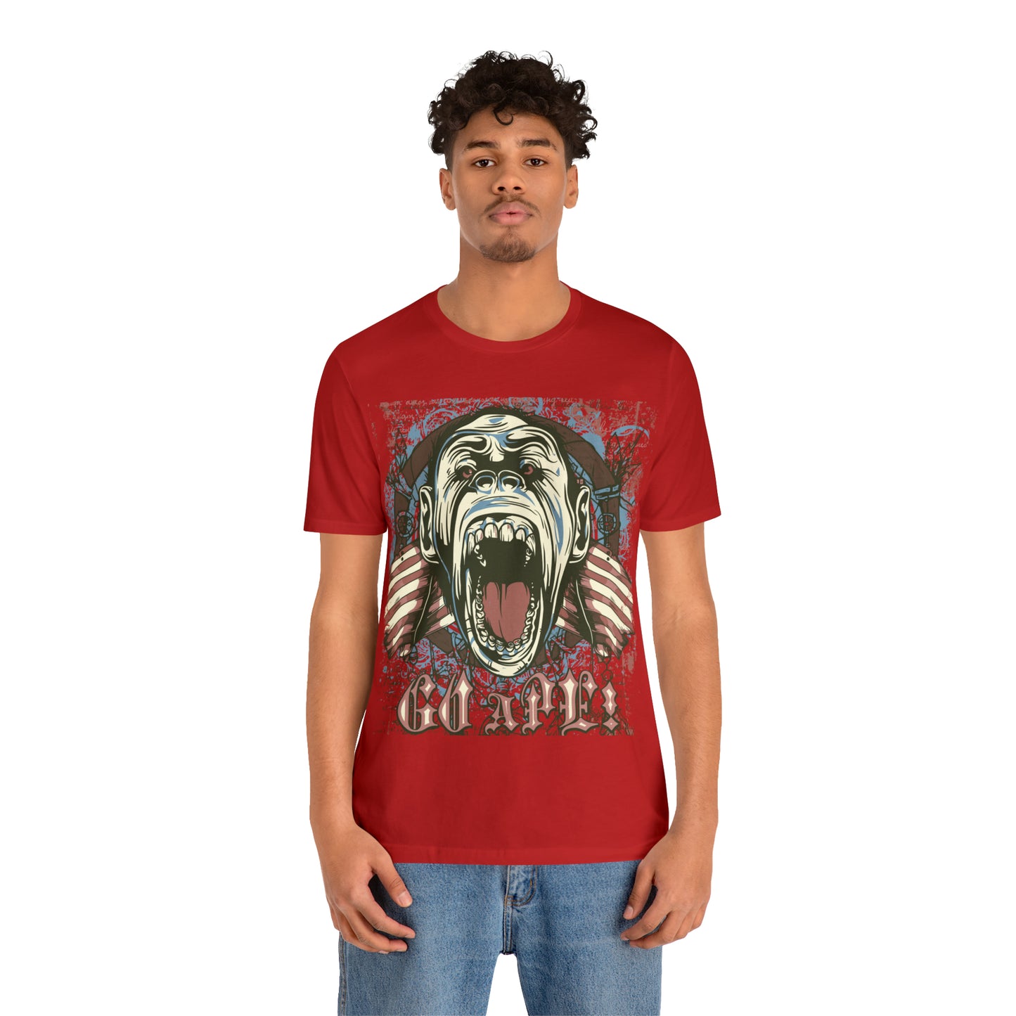 Go Ape, Unisex Jersey Short Sleeve Tee