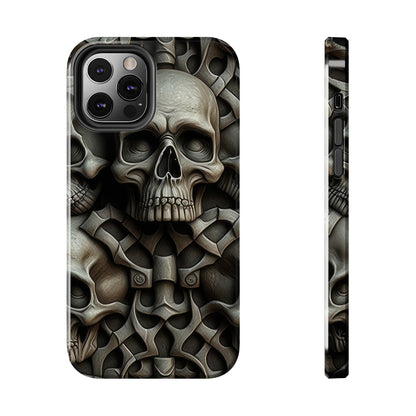 Metallic Chrome Skulls and classic Designed 19 Tough Phone Cases