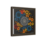 Gilded Tide, Art Print — Colorful Modern Wall Canvas