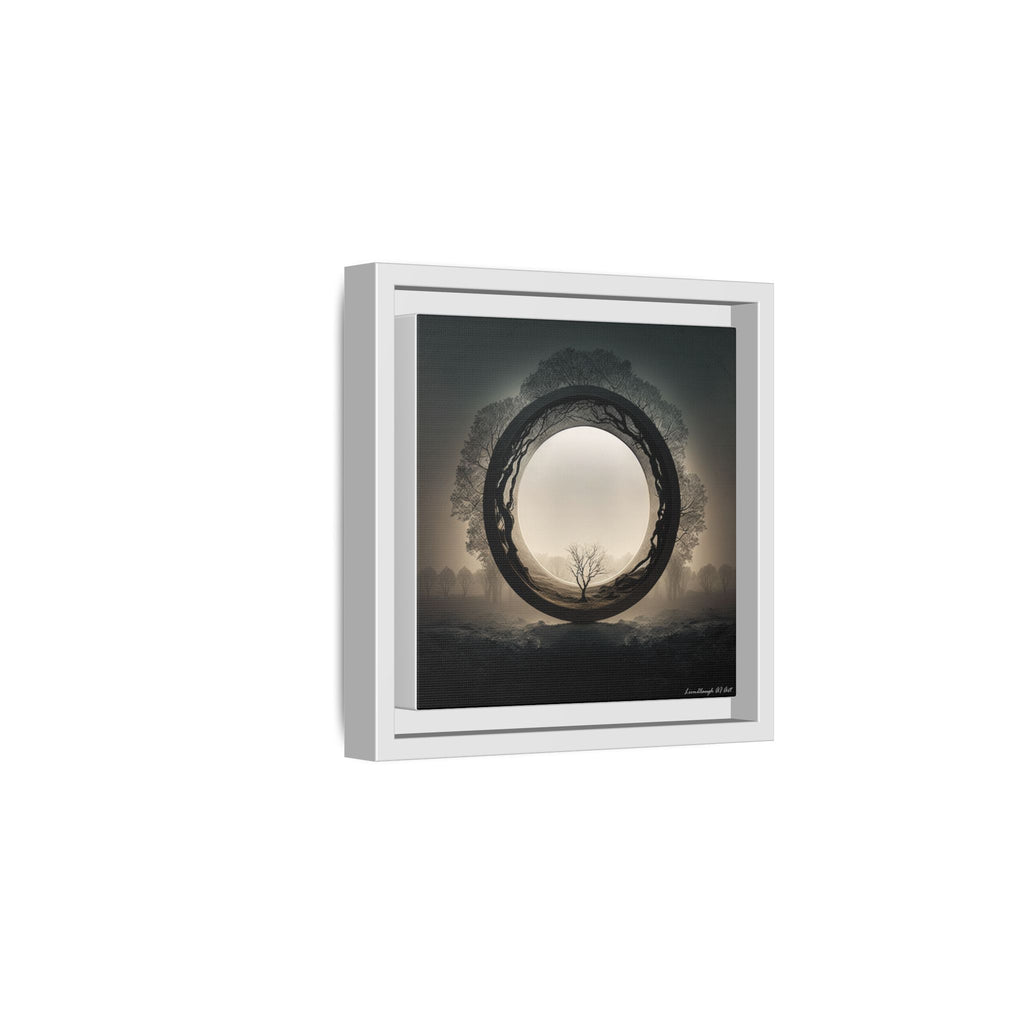 Circle of Stillness, Art Print — Colorful Modern Wall Canvas