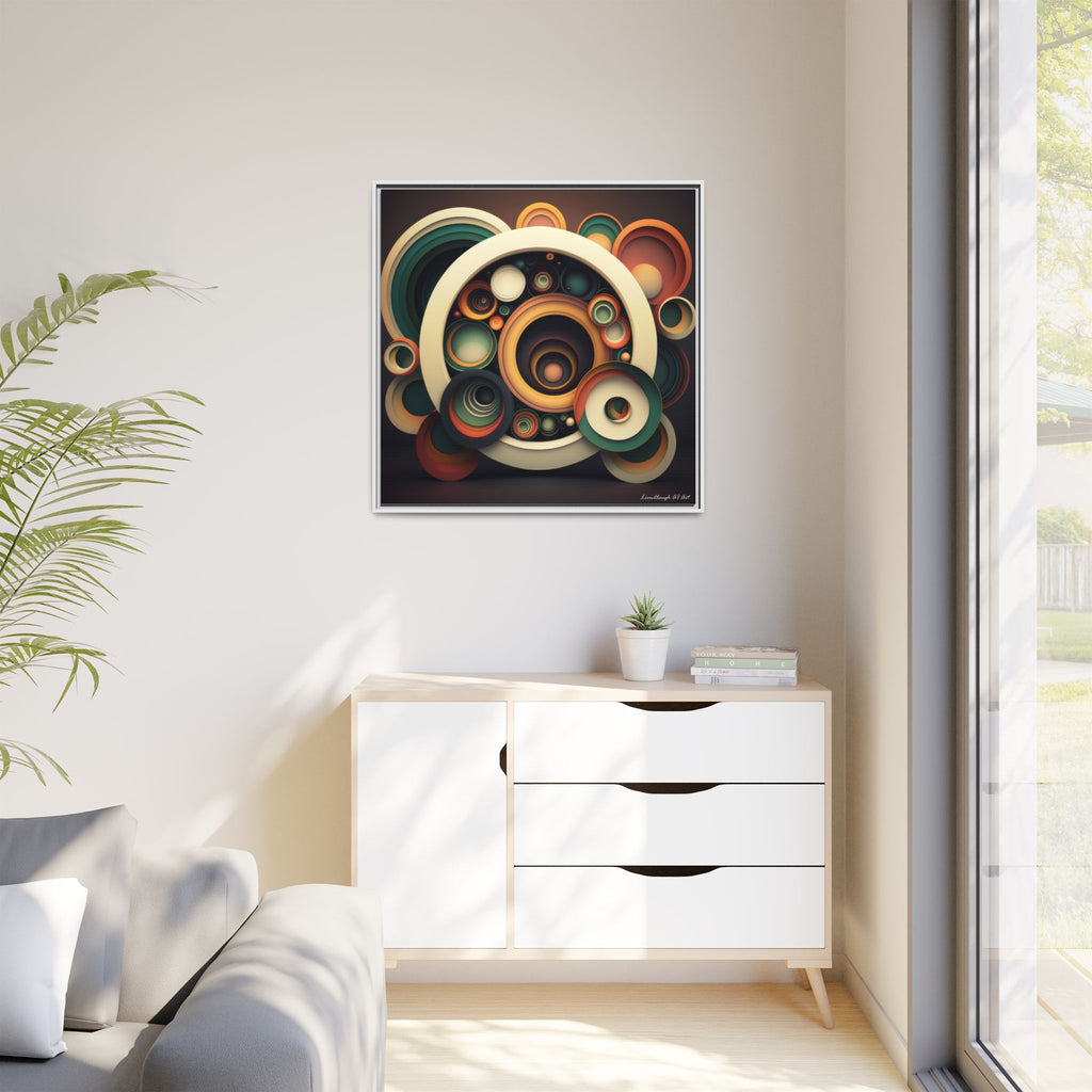 Inner Resonance, Art Print — Colorful Modern Wall Canvas