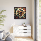 Inner Resonance, Art Print — Colorful Modern Wall Canvas