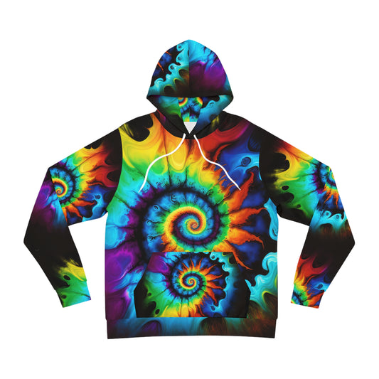 Bold And Beautiful Tie Dye Style One Fashion Hoodie (AOP)