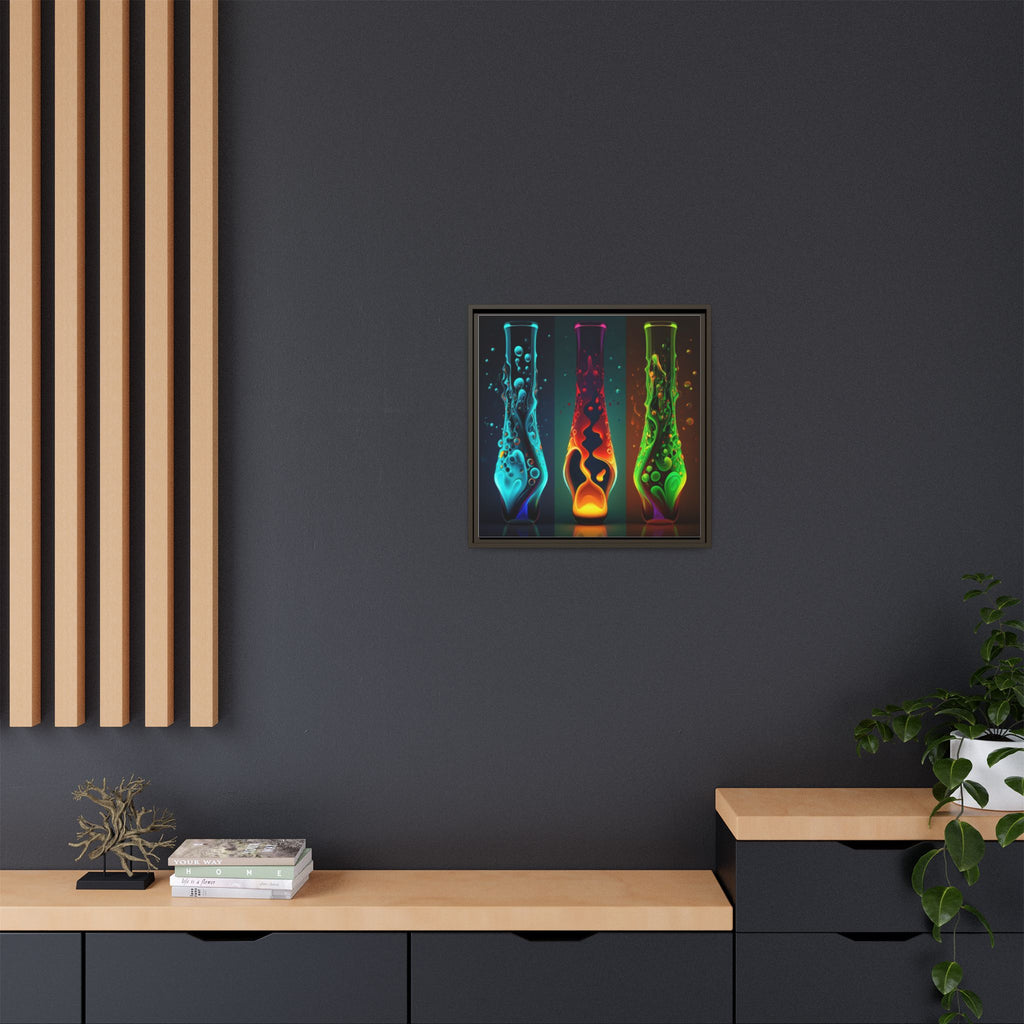 Three States of Flow, Art Print — Colorful Modern Wall Canvas