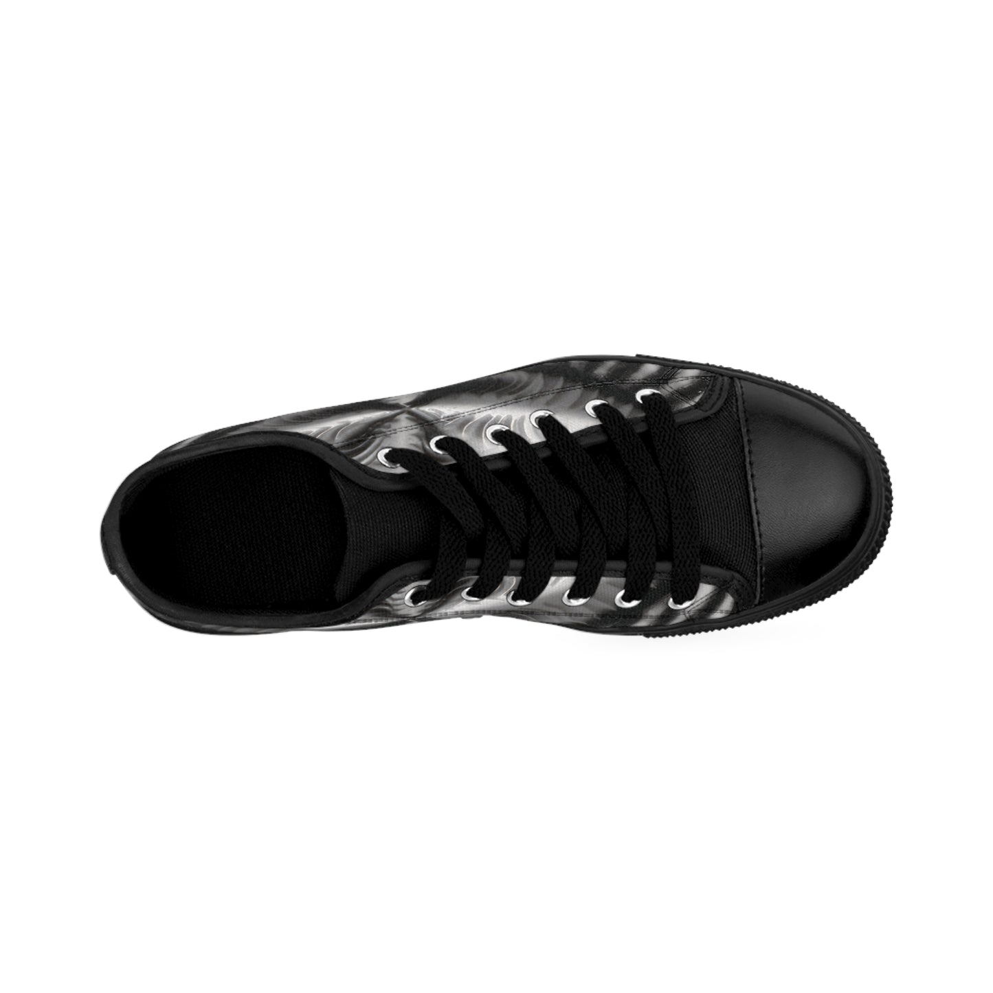 Beautiful Stars Abstract Star Style Black And White Women's Sneakers