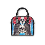 Love Shows No Time Boundaries Skulls,  Loewenkind Creations Shoulder Handbag