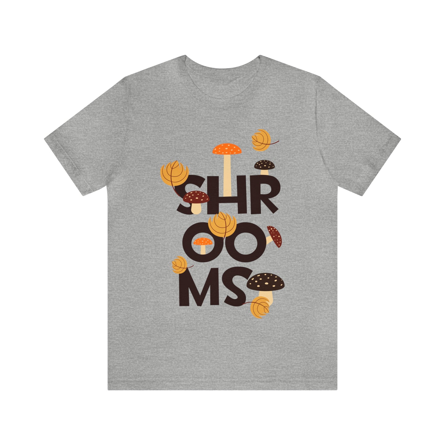 Shrooms, Unisex Jersey Short Sleeve Tee