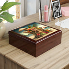 Tiki Dreams by the Shore, Jewelry- Stash -Collection Box