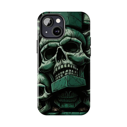 Metallic Chrome Skulls and classic Designed 15 Tough Phone Cases