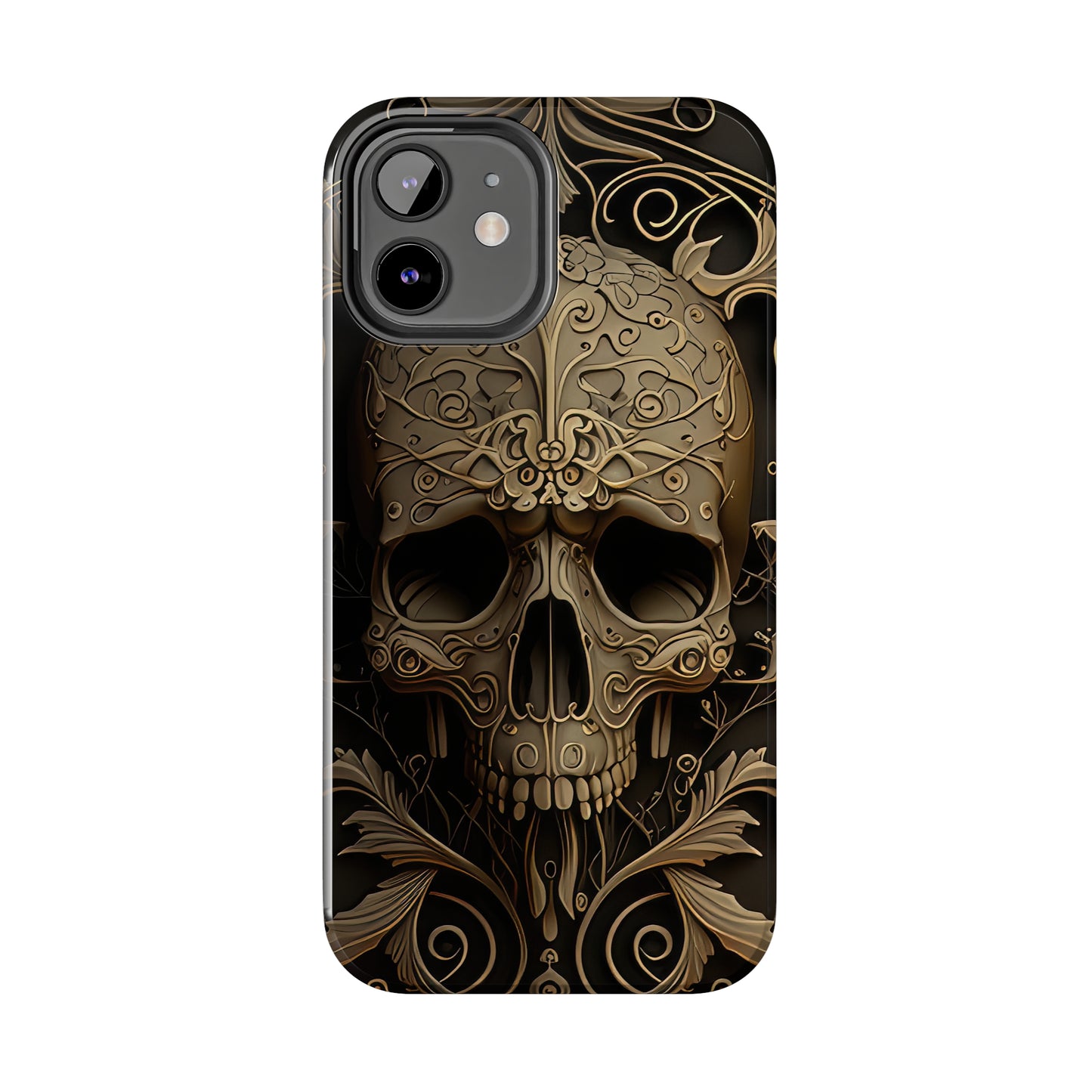 Metallic Chrome Skulls and classic Designed 5 Phone Cases