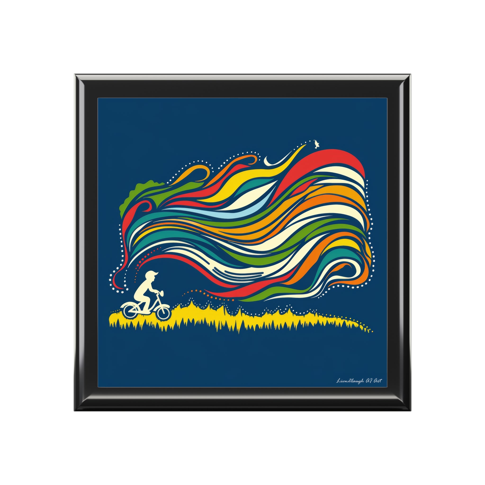 “Ride the Rainbow”, Jewelry- Stash- Collection Box