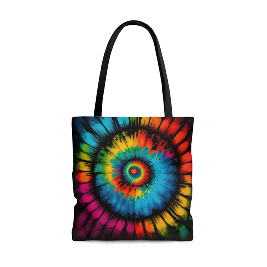 Bold And Beautiful Tie Dye Style Four Tote Bag (AOP)