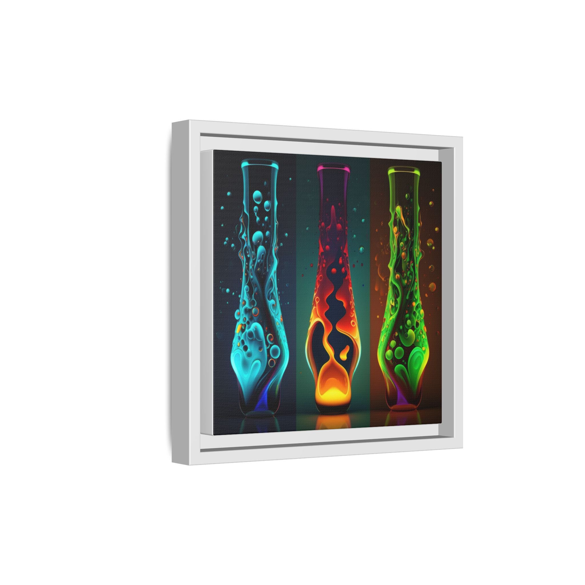 Three States of Flow, Art Print — Colorful Modern Wall Canvas