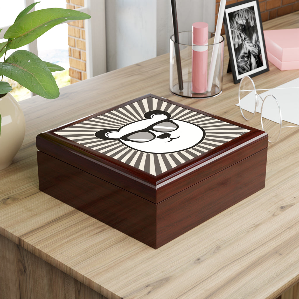 Cool Bear, Jewelry- Stash -Collection Box
