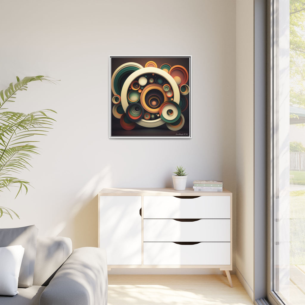 Inner Resonance, Art Print — Colorful Modern Wall Canvas