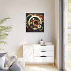Inner Resonance, Art Print — Colorful Modern Wall Canvas
