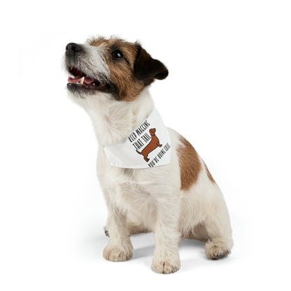 Keep Wagging That Tale, You Are Doing Great, Dog Lovers, By Art Designs Dog Pet Bandana Collar
