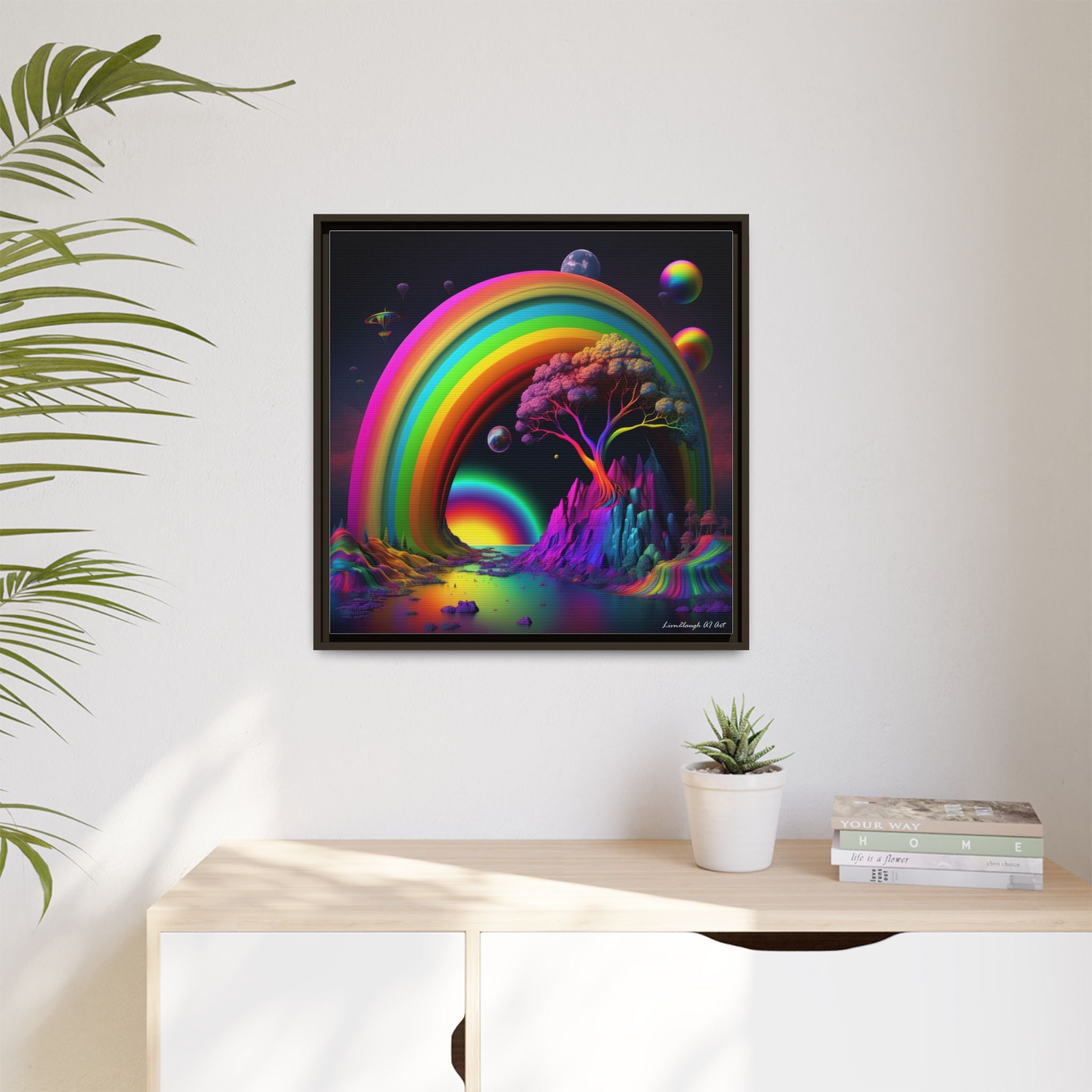 Arc of Infinite Wonder, Art Print — Colorful Modern Wall Canvas