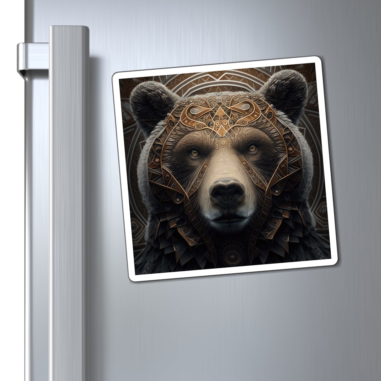 Magnificent Navajo Bear Style Eight Magnets