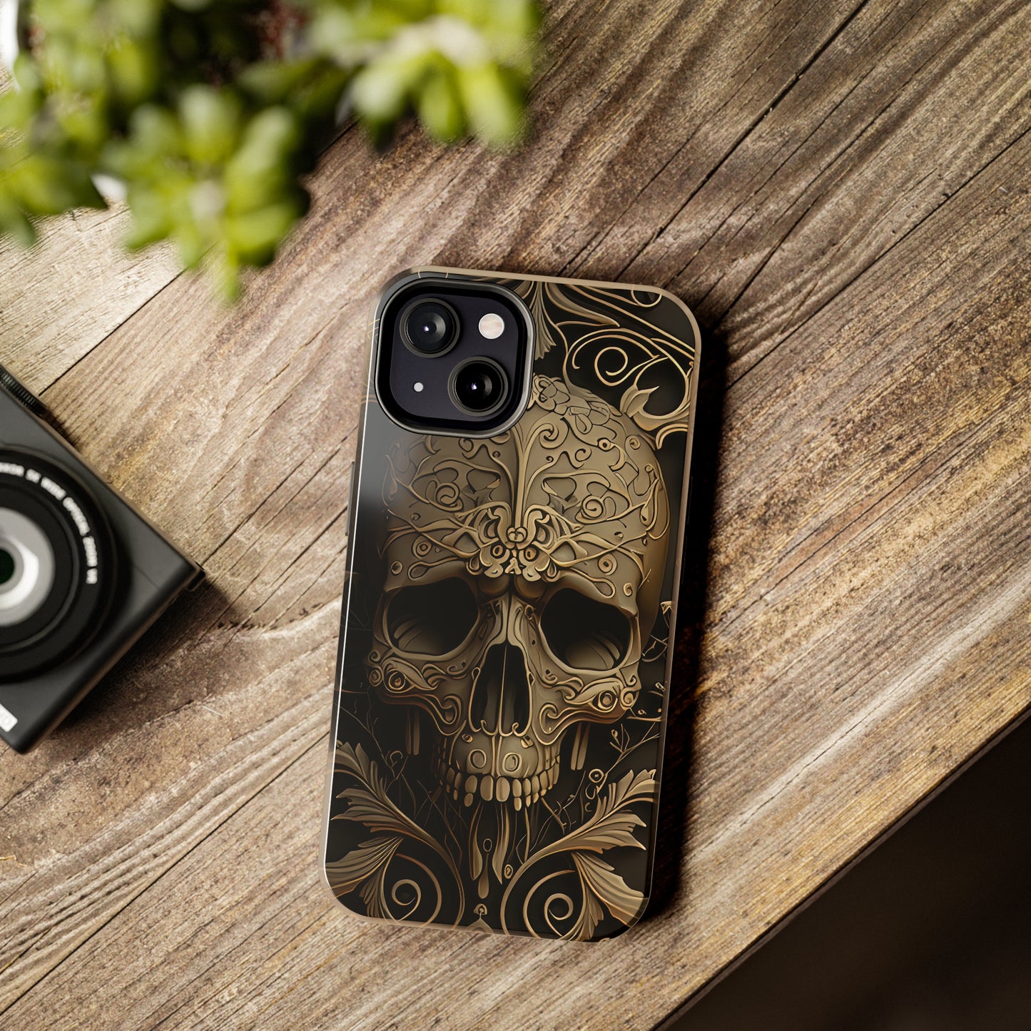 Metallic Chrome Skulls and classic Designed 5 Phone Cases