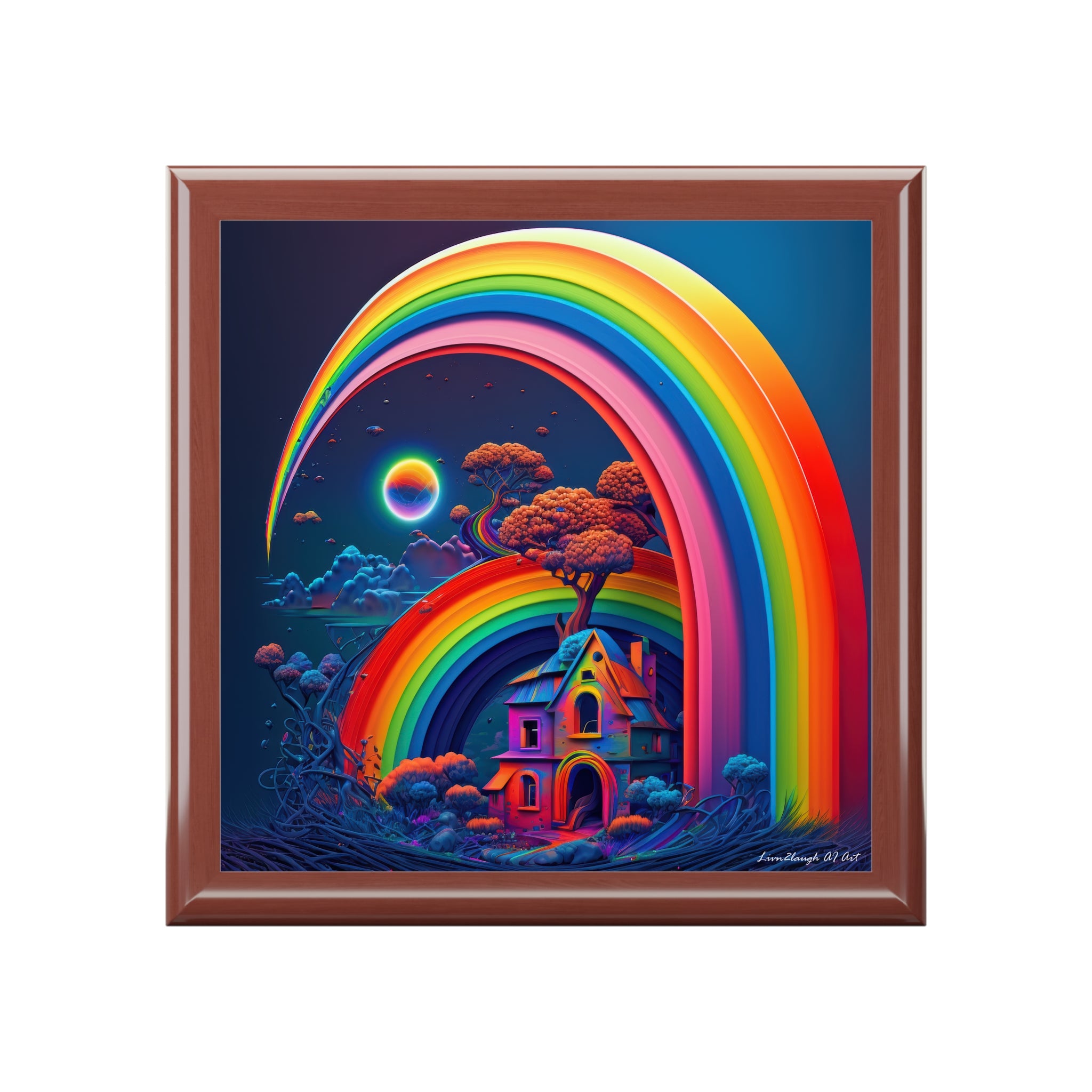 Home Beneath the Rainbow, Jewelry- Stash- Collection Box
