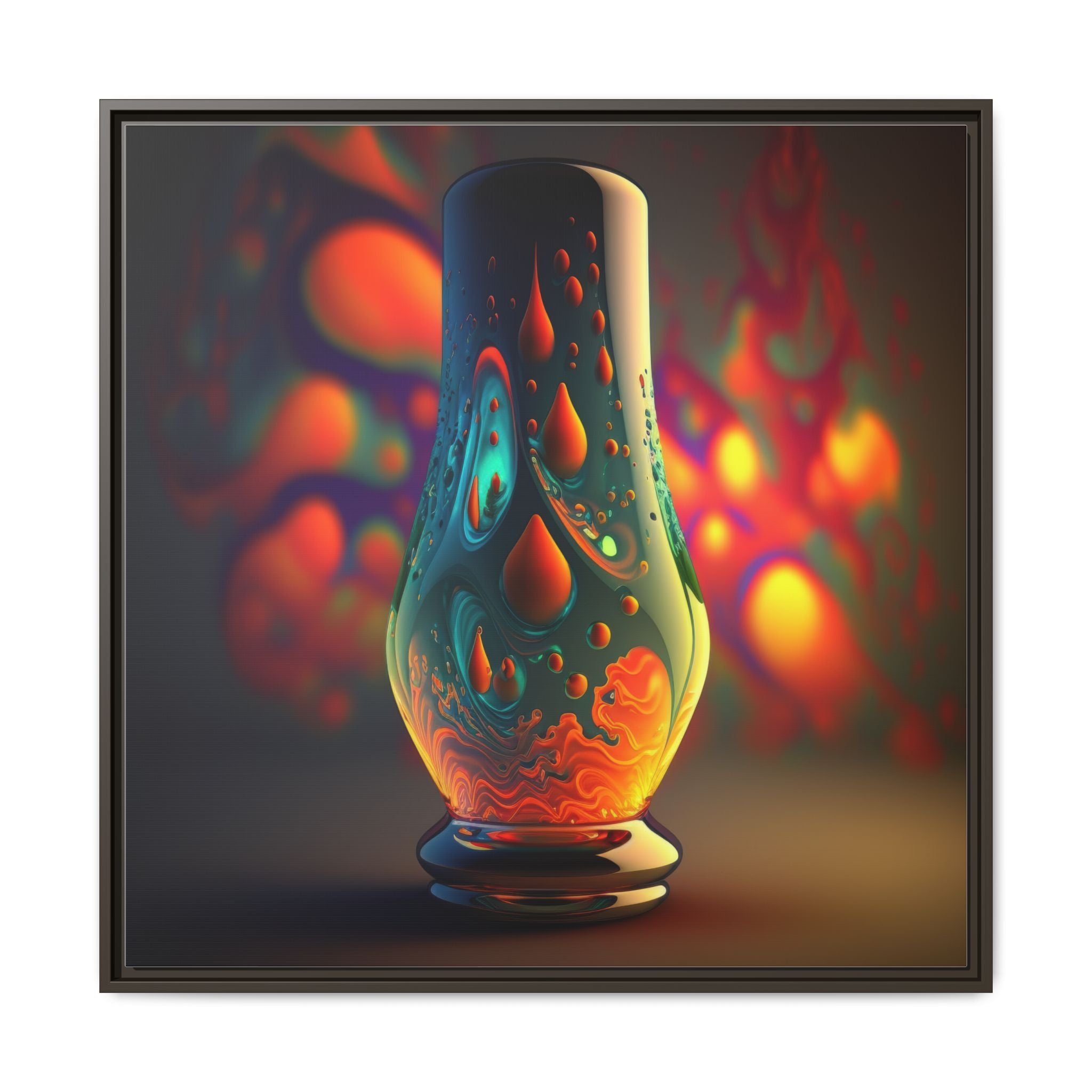 Molten Reverie, Art Print — Colorful Modern Wall Canvas