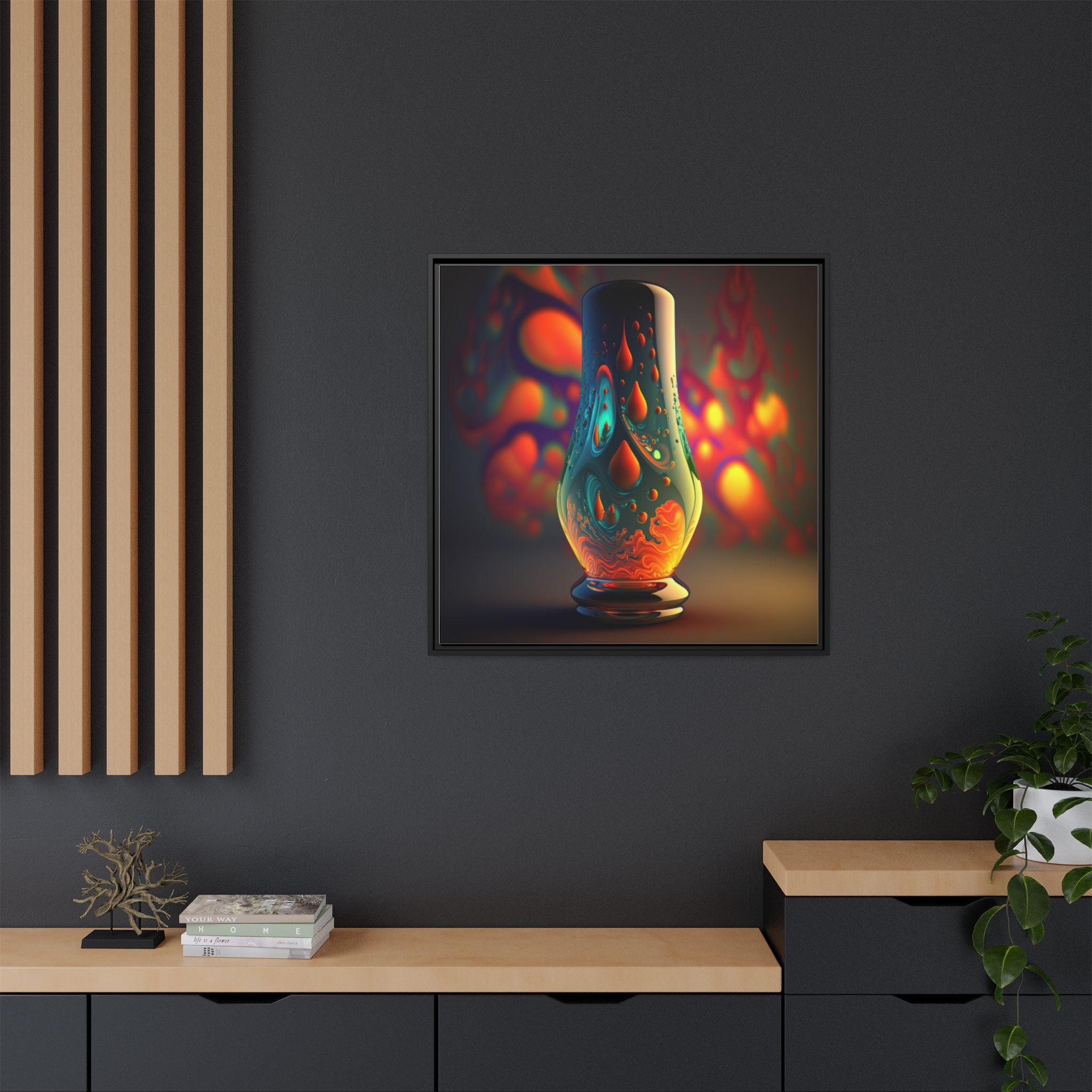 Molten Reverie, Art Print — Colorful Modern Wall Canvas