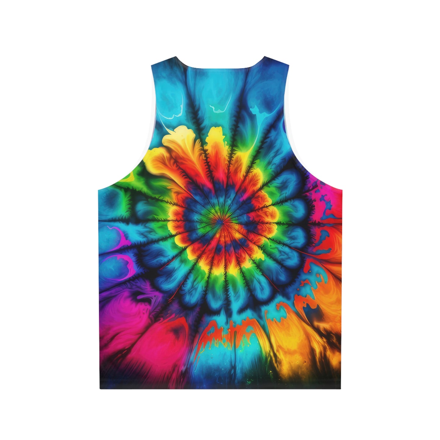 Bold And Beautiful Tie Dye Style Two 2 Unisex Tank Top (AOP)